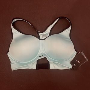 Nike Pro Rival Sports Bra - 34C - Light Blue - NWT